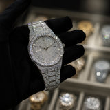 POLAR AUTOMATIC ICED OUT MOISSANITE WATCH 42MM