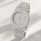 POLAR AUTOMATIC ICED OUT MOISSANITE WATCH 42MM