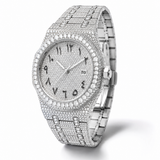 POLAR AUTOMATIC ICED OUT MOISSANITE WATCH 42MM