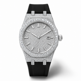POLAR AUTOMATIC ICED OUT MOISSANITE WATCH 42MM