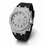 POLAR AUTOMATIC ICED OUT MOISSANITE WATCH 42MM