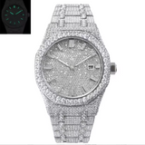 POLAR AUTOMATIC ICED OUT MOISSANITE WATCH 42MM